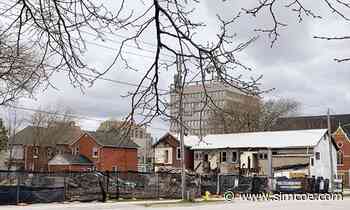 WHAT'S GOING ON HERE?: The Residences building across from Barrie Public Library - simcoe.com