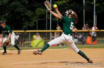 Div. 5 softball: Offense, pitching propels Greenfield past Frontier, into state title game (PHOTOS) - The Recorder