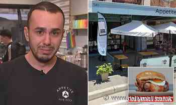 Sydney cafe owner breaks down in tears over minimum wage hike - Daily Mail
