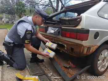 Homem é preso em rodovia de Santa Cruz do Rio Pardo com maconha escondida em fundo falso de carro - Globo