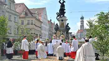 Fronleichnam in Augsburg: "Religion ist keine Privatsache" - br.de