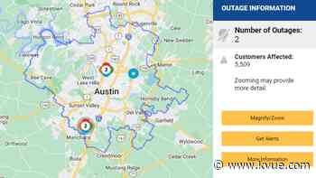Power outage affecting 5,500 customers in southeast Austin fixed - KVUE.com