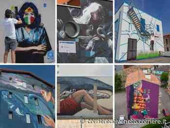 «Caorle sea festival», nove opere di street art sugli edifici della città - Corriere