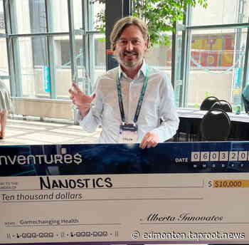 Nanostics wins Inventures pitch competition for 'game-changing health' - Taproot Edmonton