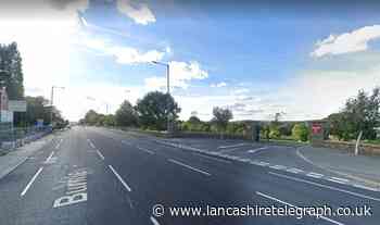 Burnley Road, Huncoat, closed as air ambulance called