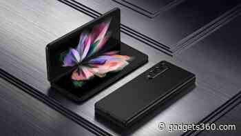 Samsung Galaxy Z Fold 4, Galaxy Z Flip 4 Combined Shipment Target Set at 15 Million Units: Report
