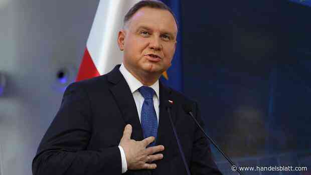 Andrzej Duda: Warum Polens Präsident in der EU plötzlich als Vorbild agiert - Handelsblatt