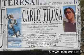 Gragnano a lutto, Carlo muore a 18 anni: 'Sei il nostro eroe' - Domani i funerali del ragazzo, che era ricoverato in ospedale - IlCorrierino.com