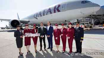 Qatar Airways feiert Frankfurt-Jubiläum