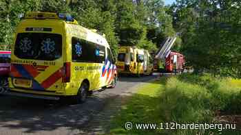 Eenzijdig ongeval op de Mulderij bij Dedemsvaart - 112 Hardenberg