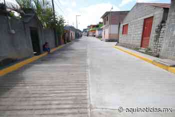 En Totolapa, inauguran obras de infraestructura vial y de esparcimiento - Aquí Noticias