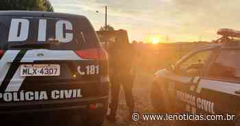 Suspeito de homicídio é preso em Faxinal dos Guedes - Lê Notícias