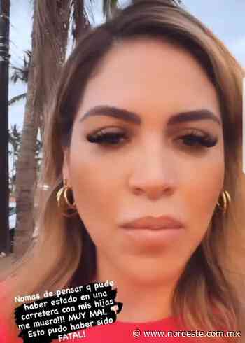 Celia Correa, esposa de Poncho Lizárraga, sufre percance en Cerritos, Mazatlán; no pasó a mayores el incidente - Noroeste Media