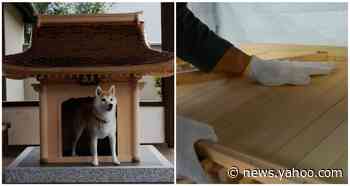 This traditional Japanese architecture-inspired doghouse is breathtaking — it also costs $150,000 - Yahoo News