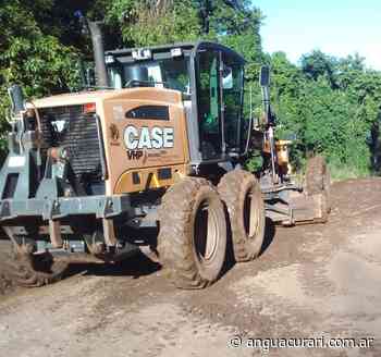 La Municipalidad de Cerro Azul mantiene los caminos rurales - Agencia de Noticias Guacurari
