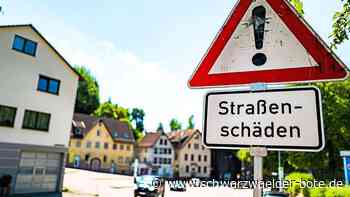 Schäden an B 296 in Calw - Wird die 2017 sanierte Straße wieder aufgerissen? - Schwarzwälder Bote