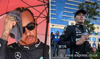 'Stumbling' Lewis Hamilton warned Mercedes team-mate George Russell is 'different calibre' - Express