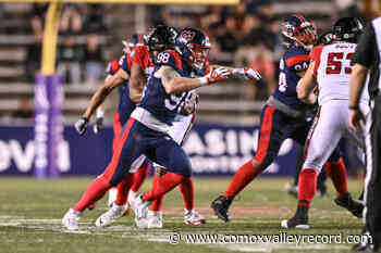 Vancouver Island’s Gowanlock makes CFL debut with Alouettes - Comox Valley Record