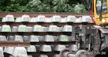 Heel weekend geen treinverkeer tussen Oudenaarde en Ronse - Het Laatste Nieuws