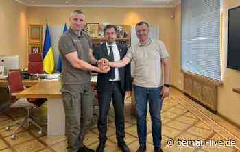 Wandlitz: Bürgermeister Oliver Borchert zu Besuch in Makariv / Ukraine - Bernau LIVE