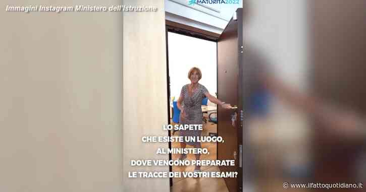 Maturità 2022, dentro il “laboratorio degli esami di Stato” dove vengono preparate le tracce – Video