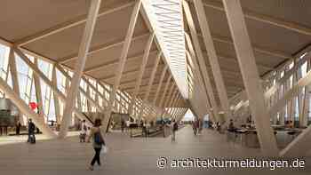 Flughafen-Terminal in Holzbauweise: BIG, HOK, 10:8, Buro Happold und Pirmin Jung gewinnen mit dem Projekt „Raumfachwerk“ den Wettbewerb in Zürich