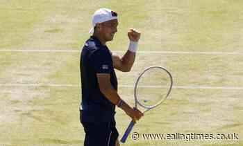 Peniston takes confidence from flying British flag at Queen's Club - Ealing Times