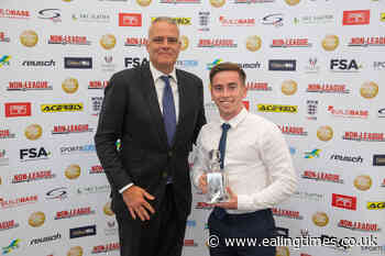 Joe Sbarra named Sportsbeat Young Player of the Year - Ealing Times