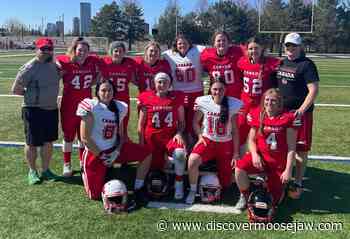 Moose Jaw woman is going overseas to compete with Team Canada's female football team - DiscoverMooseJaw.com