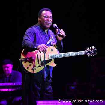 George Benson praises 'amazing London' fans at Hampton Court Palace Festival concert