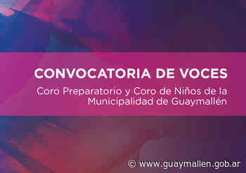Convocatoria de voces para integrar el Coro Preparatorio y el Coro de Niños - Guaymallén : Guaymallén - Municipalidad de Guaymallén