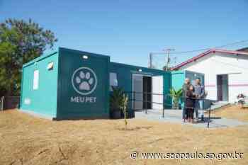 Governo de SP entrega primeiro consultório veterinário Pet Container em Jarinu - saopaulo.sp.gov.br