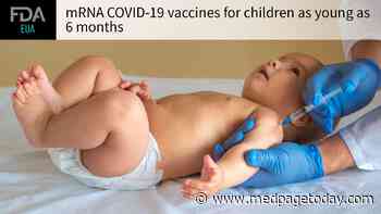 FDA Allows mRNA COVID Vaccines in Kids 6 Months and Up