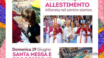 Sora, Infiorata del Corpus Domini, cresce l'attesa per l'edizione 2022 - FrosinoneToday