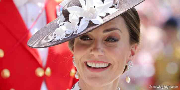 Kate Middleton Stuns in Polka Dot Alessandra Rich Dress at the Royal Ascot 2022 - Town & Country