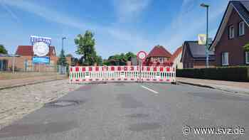 Bauarbeiten in Hagenow: Wittenburger Straße vorübergehend gesperrt - svz – Schweriner Volkszeitung