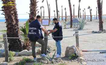Sequestrato uno stabilimento balneare di 13mila metri quadrati, titolare denunciato - Soverato Web