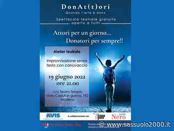 Modena: al Teatro Tempio va in scena “Donat(t)ori, quando l'arte è un dono” - sassuolo2000.it - SASSUOLO NOTIZIE - SASSUOLO 2000