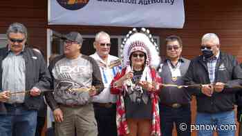 Caribou ribbon has been cut on Athabasca Denesuline Education Authority - paNOW
