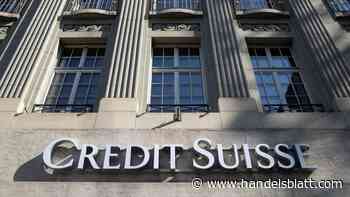 Großbank: Credit Suisse platziert Anleihe mit Zins von knapp zehn Prozent
