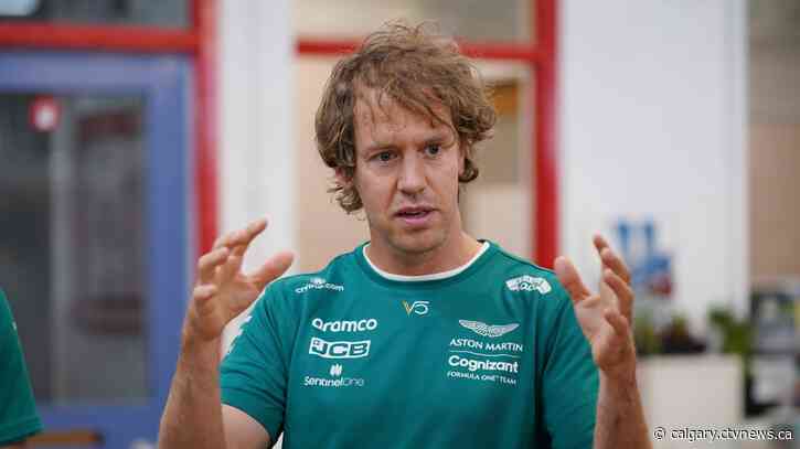 F1 racer Sebastian Vettel on the attack against Alberta's oilsands