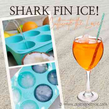 Shark Fin Ice Cube Silicone Mold For Beach Party Drinks – Reusable Trays Launch - Digital Journal