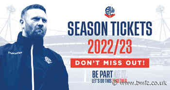 Don't Miss Out! - News - Bolton Wanderers