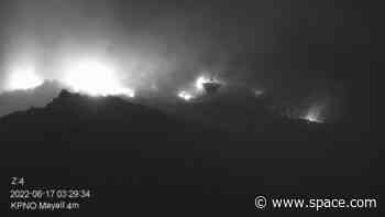 Arizona wildfire reaches some of famed Kitt Peak's telescopes