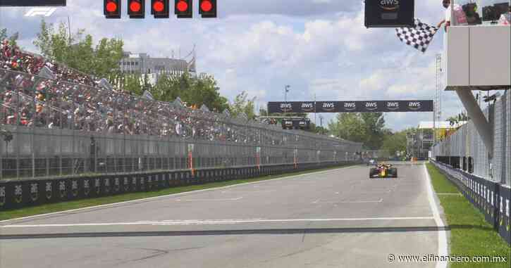 GP de Canadá: Verstappen lidera primeras prácticas libres; ‘Checo’ termina cuarto - El Financiero