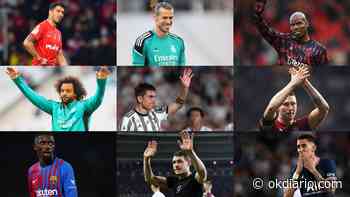 Los jugadores que quedan libres en 2022 y los clubes a los que podrían ir - Okdiario