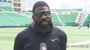 Riders' Larry Dean looks to be in midseason shape despite missing 2 years of football