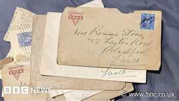 Forgotten WW2 love letters found in wardrobe at empty home