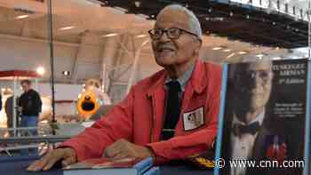 Hero aviator of the Tuskegee Airmen honored at Arlington burial