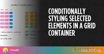 Conditionally Styling Selected Elements in a Grid Container